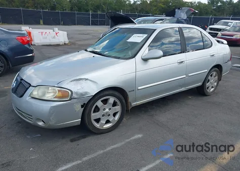 2005 Nissan Sentra 1.8S z USA, uszkodzony, nr VIN 3N1CB51D15L547183